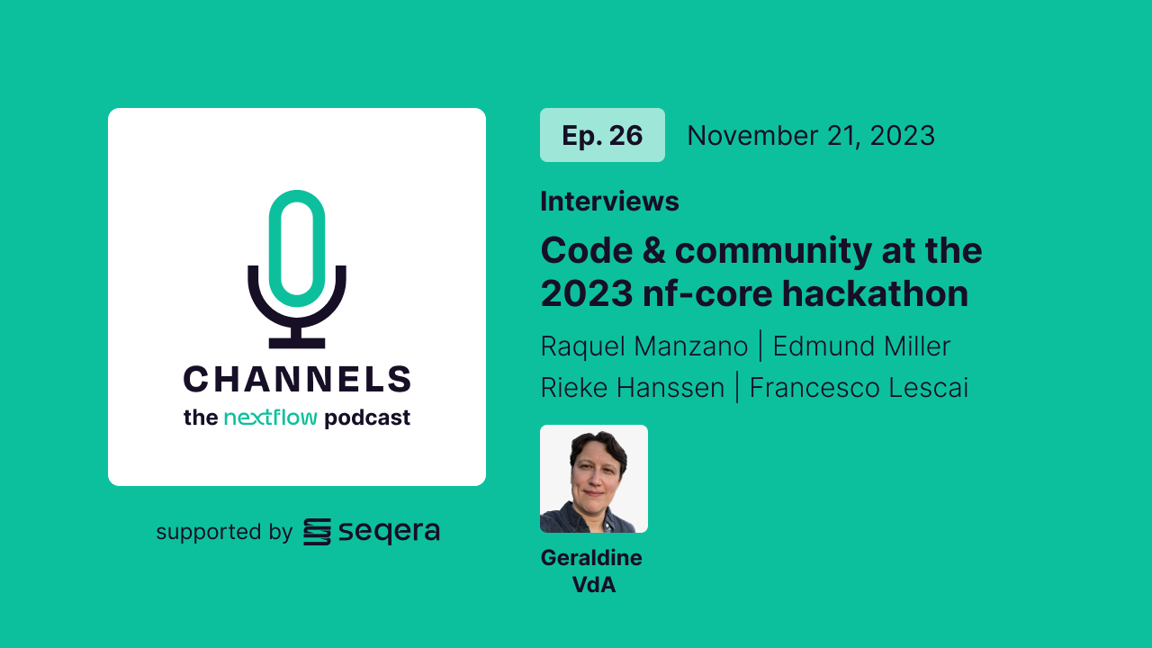 Code & community at the 2023 nf-core hackathon | The Nextflow Podcast ...